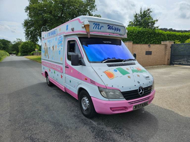 MERCEDES SPRINTER 311CDI NEWER SHAPE MWB ICE CREAM VAN VERY GOOD CONDITION 