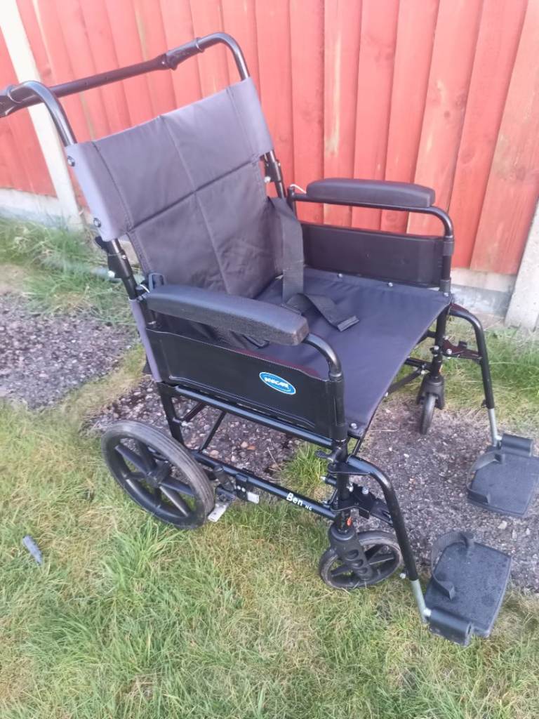 Invacare Ben Ng 20" seat width wheelchair.