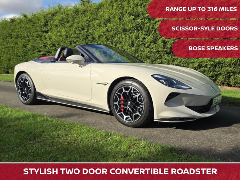 2025 MG Cyberster 250kW Trophy Single Motor 77 kWh 2dr Auto Sports Electric Automatic