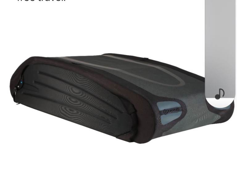 Halfords Advanced  Soft Folding Roof Box 540l - Like new