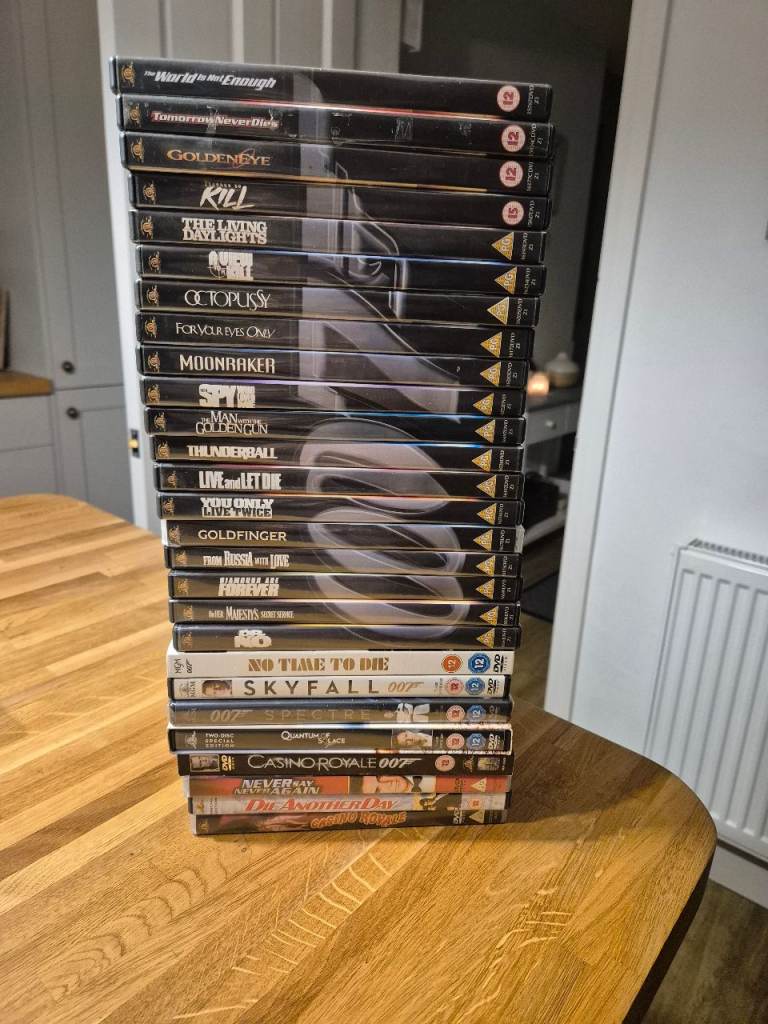 James Bond DVDs