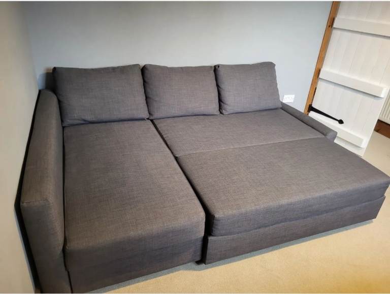 Ikea friheten corner sofa bed with storage grey FREE LOCAL DELIVERY 