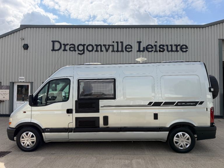 2002 Renault Master Camper Van - PRO Conversion - Fixed Bed - Left Hand Drive - ONLY 45k Miles