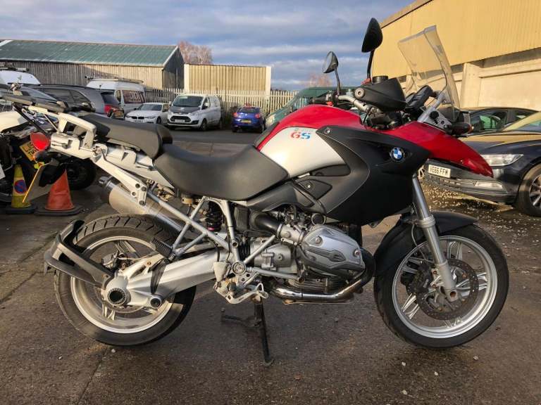 2007 07 BMW R1200GS ABS R 1200 GS ENDURO TOURER RED NEW MOT HPI CLEAR