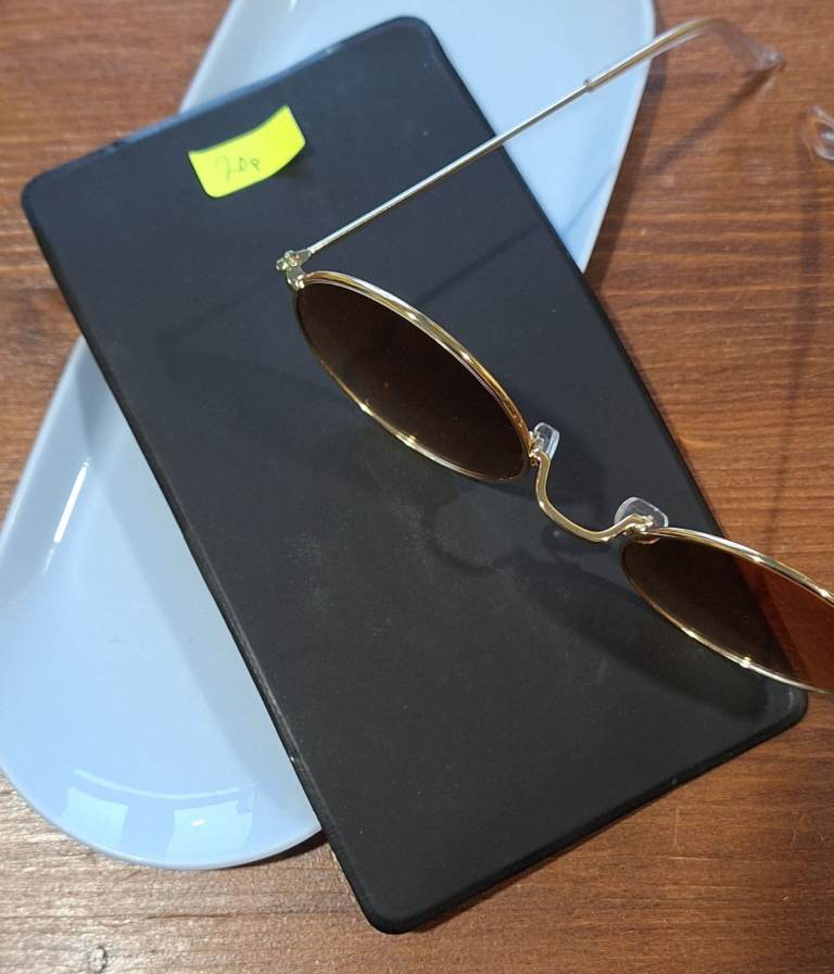 Black Top Shop Sunglasses Case