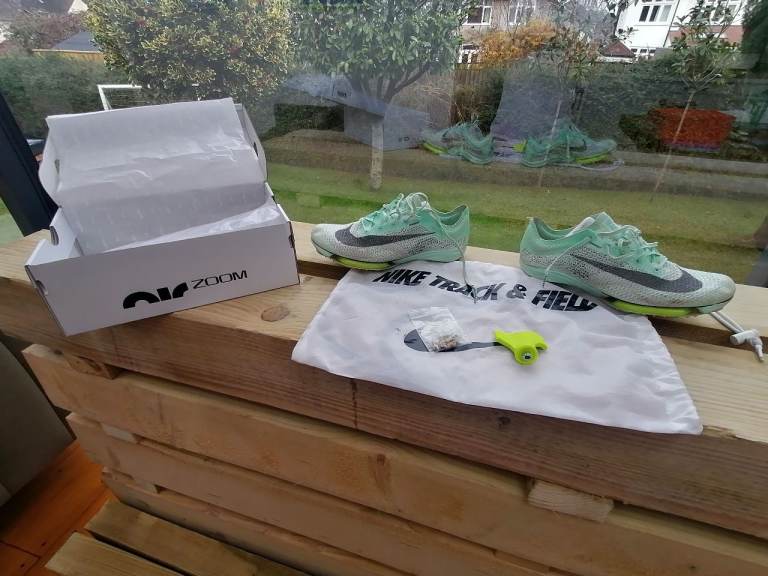 Nike Air Zoom Victory, track spikes, UK 7.5, European 42.