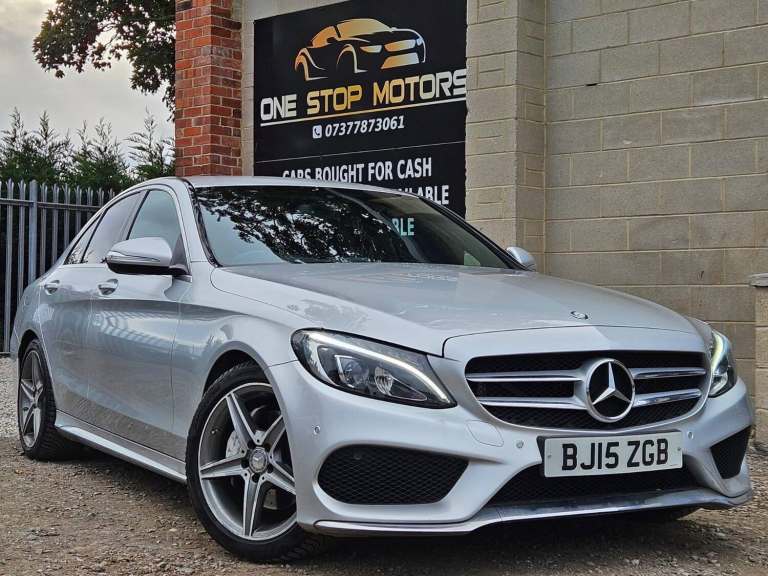 2015 Mercedes-Benz C Class C220 BlueTEC AMG Line 4dr Auto SALOON DIESEL Automatic
