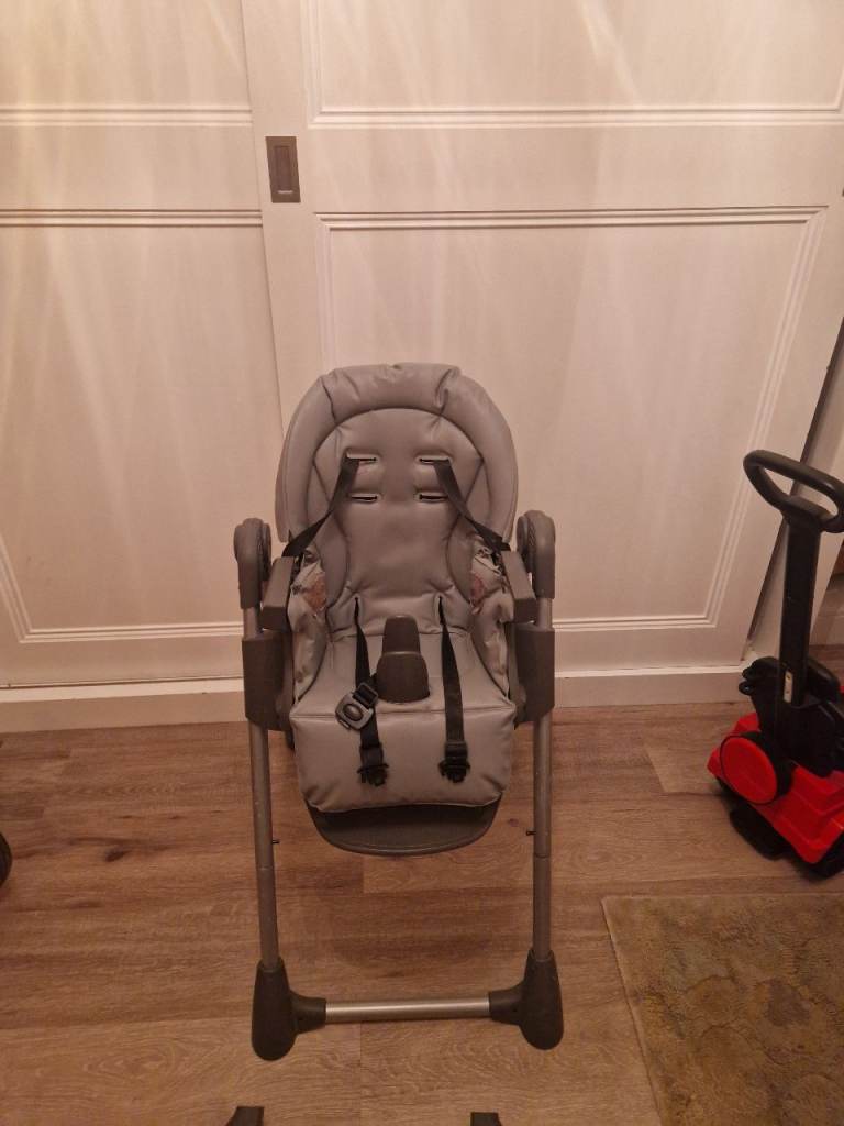 Silver Cross Grey Buffet High Chair