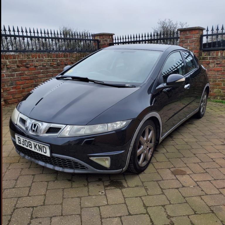 08 Honda Civic 2.2 I-CTDI Sport 5dr 6speed, 144,000miles, 3prev own, MOT 4/2/27