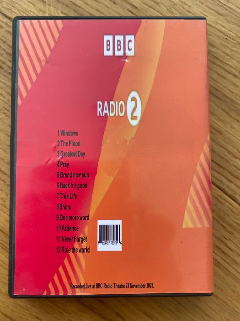 Take that at bbc radio 2 in concert dvd