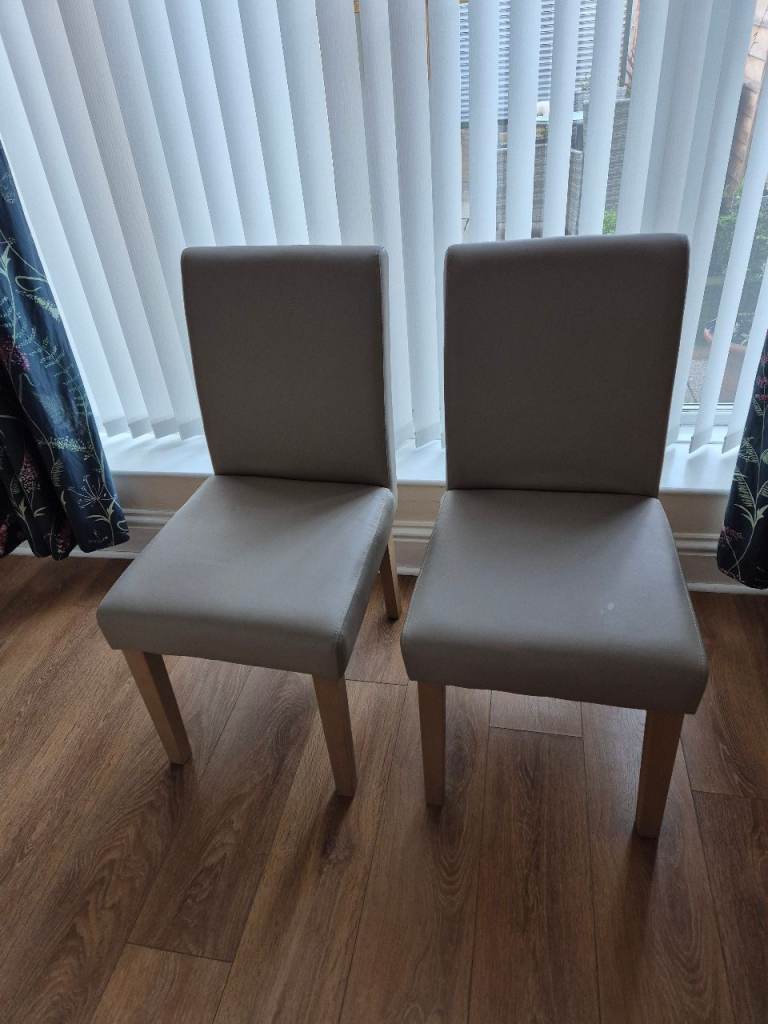 Dining room chairs x 2