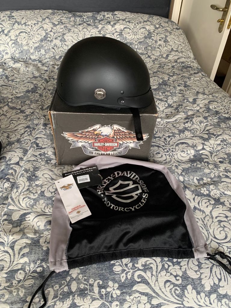Harley Davidson motorbike helmet
