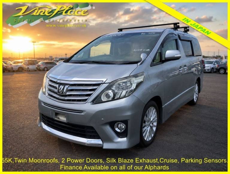 2012 Toyota Alphard 240S, Twin Moonroof, Auto, 7 seats, 55K Miles MPV Petrol Automatic