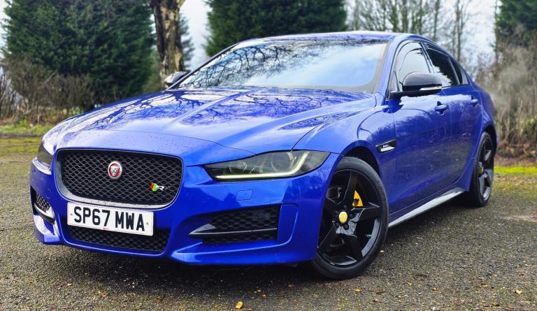 2017 Jaguar XE 2.0D [180] R-SPORT 4dr AUTOMATIC + 2 TONE LEATHER + MEDIA + 18'' ALLOYS +  SALOON ...