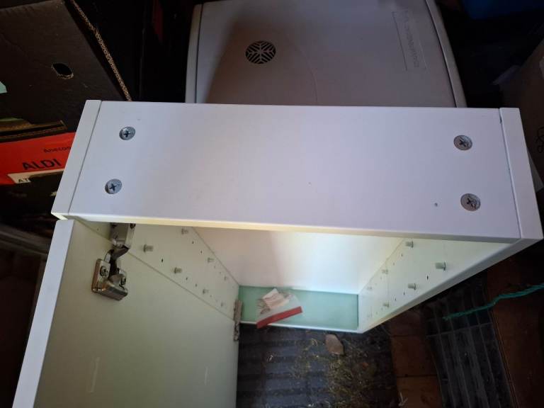 IKEA GODMORGON White Slim Tall Bathroom Cabinet
