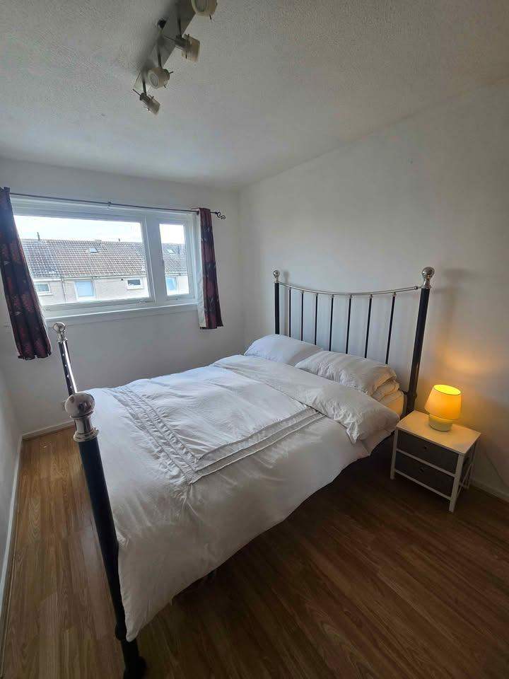 Delivery Available King Bed Frame with Mattress – Excellent Condition