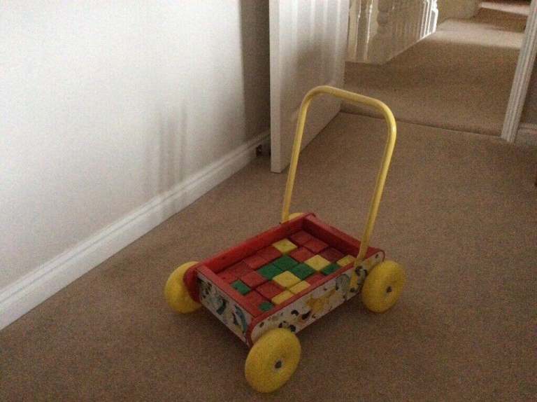 Baby Walker made by Chad Valley. 1970s