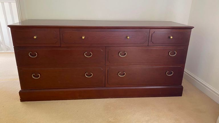 Solid Wood Chest of Drawers - Free