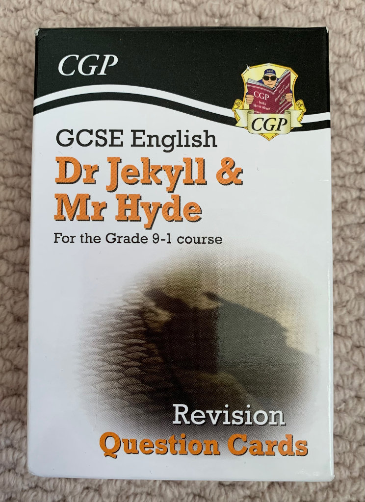  CGP GCSE English Dr Jekyll & Mr Hyde Revision Cards