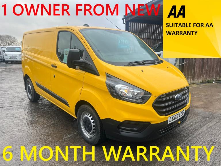 2019 Ford Transit Custom 2.0 EcoBlue 130ps Low Roof Leader Van PANEL VAN Diesel Manual