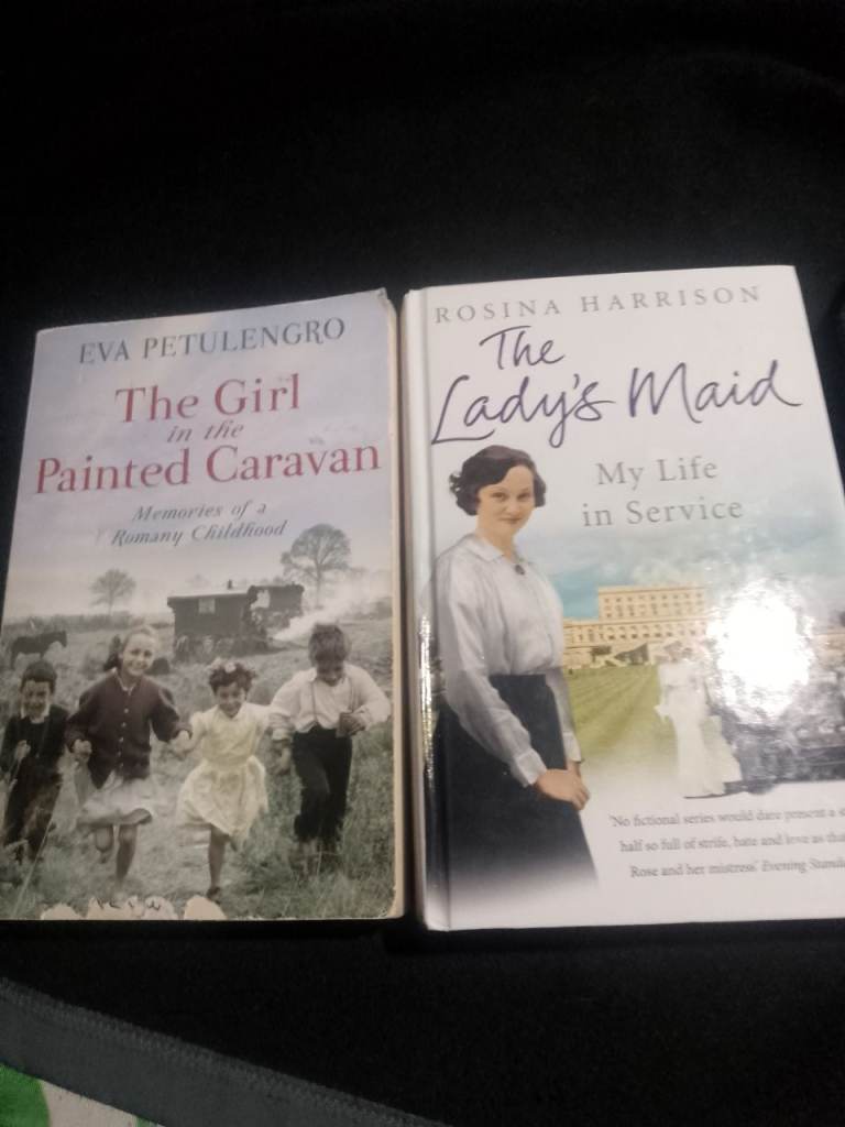 Female Memoirs X2, Lady's Maid and Girl in Painted Caravan. 