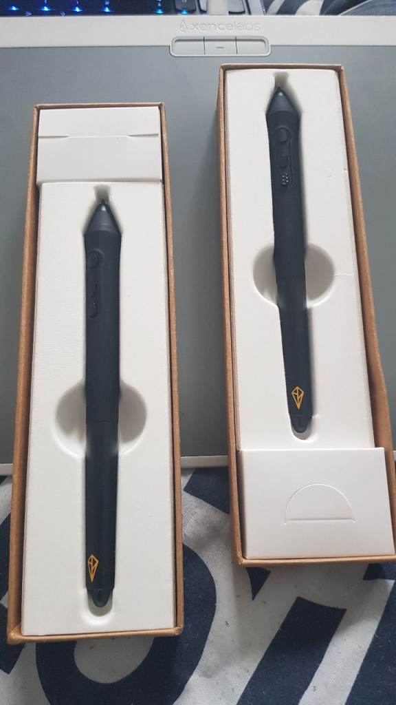 2 X Xencelabs 3 Button Pen + Eraser, Replacement for Pen Tablet PH35 Version 2