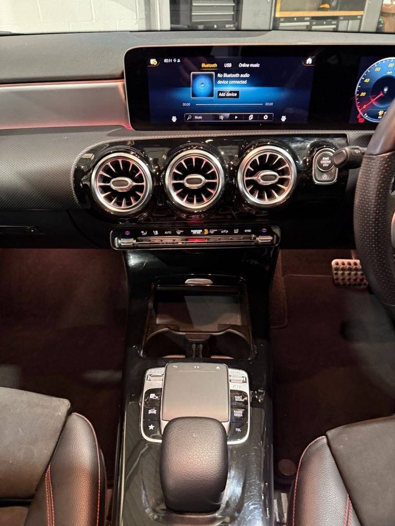 2019 Mercedes-Benz A-Class 1.5 A180d AMG Line Premium Saloon 4dr Diesel 7G-DCT Euro 6 s/s 116 ps ...