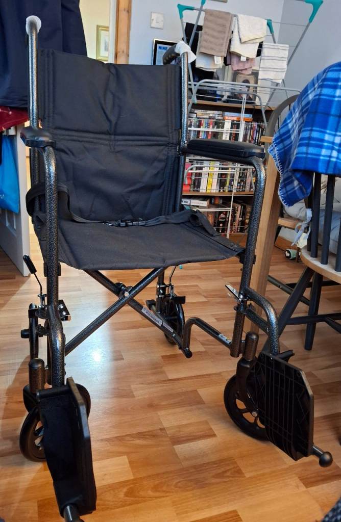 Unused wheelchair new
