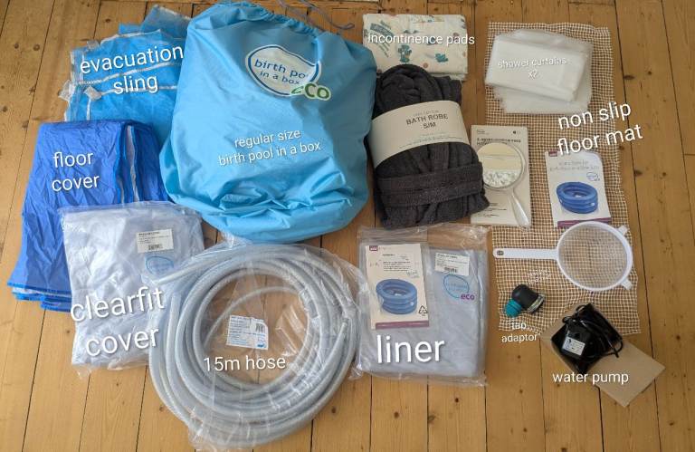 Home Birth Pool in a Box