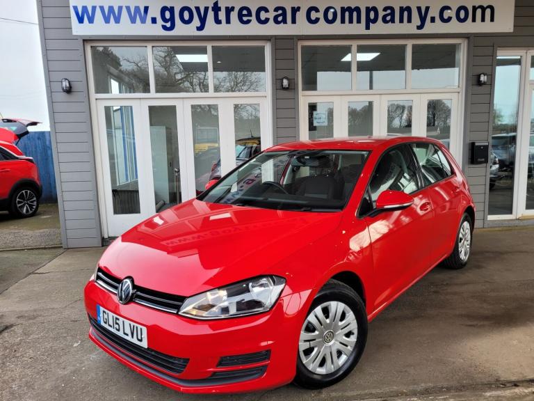 VOLKSWAGEN GOLF 1.2 TSI BlueMotion Tech S Red Manual Petrol 2015