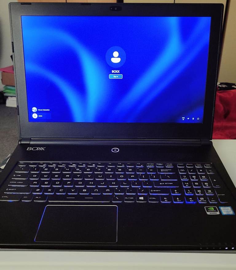 BOXX-msi pro 🔥,15.6"4K, i7-6920HQ_2.9Ghz,16GB DDR4,512GB SSD, Nvidia-4GB,Win11