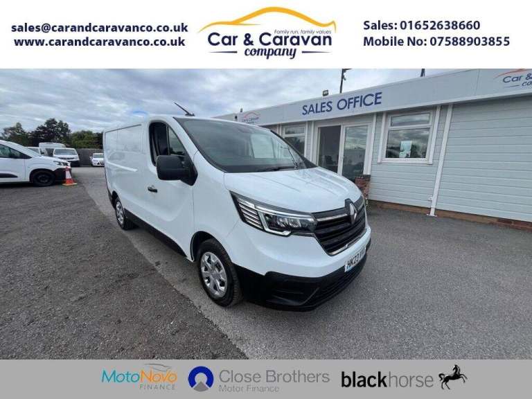 2023 23 RENAULT TRAFIC 2.0 DCI BLUE SL28 BUSINESS PANEL VAN 5DR DIESEL MANUAL L1