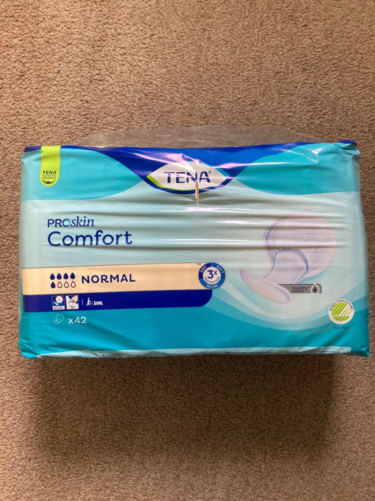 TENA PROskin Comfort Normal Pads x42 – New Pack