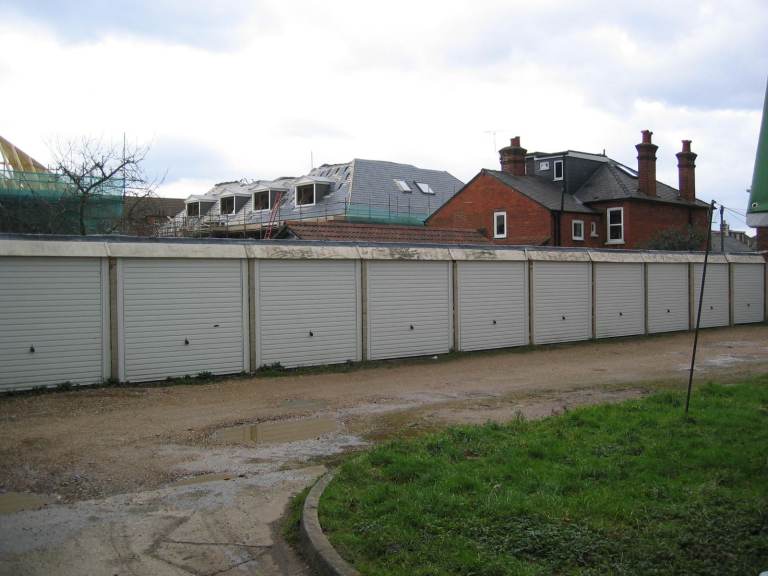 Lock -up Garage at Crockford Park Road, Addlestone, Surrey, KT15 2LW 