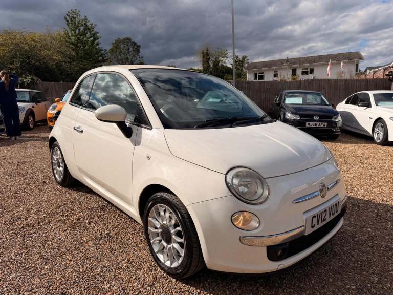 FIAT 500C 0.9 TwinAir Lounge Euro 5 (s/s) 2dr (white) 2012