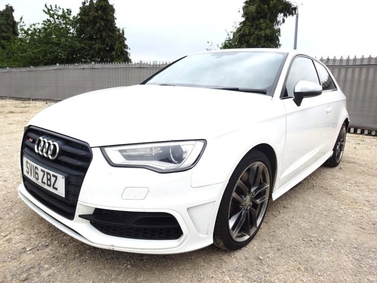 2016 16 REG AUDI S3 QUATTRO AUTO DAMAGED REPAIRABLE SALVAGE