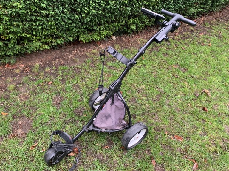 Golf trolley push motocaddy 