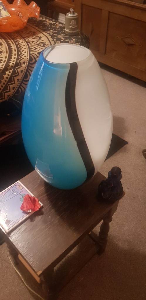 Lovely blue lamp
