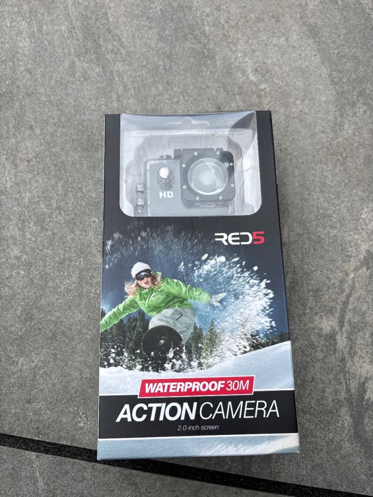 RED5 Waterproof HD Action Camera – New in Box