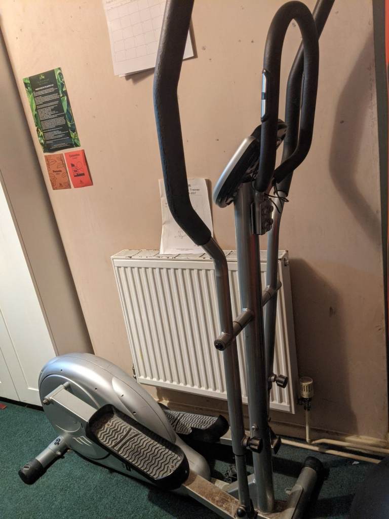 Elliptical Cross Trainer – Good Condition, Grey/Silver