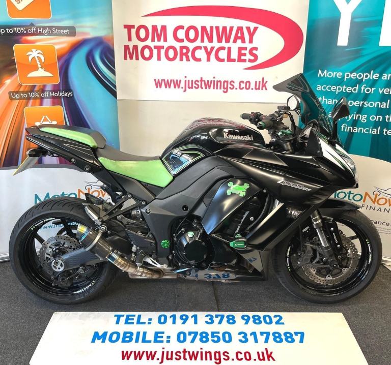 KAWASAKI Z1000SX ABS, 2013(63), ONLY 24,286 MILES, FSH, MANY EXTRAS, £4295