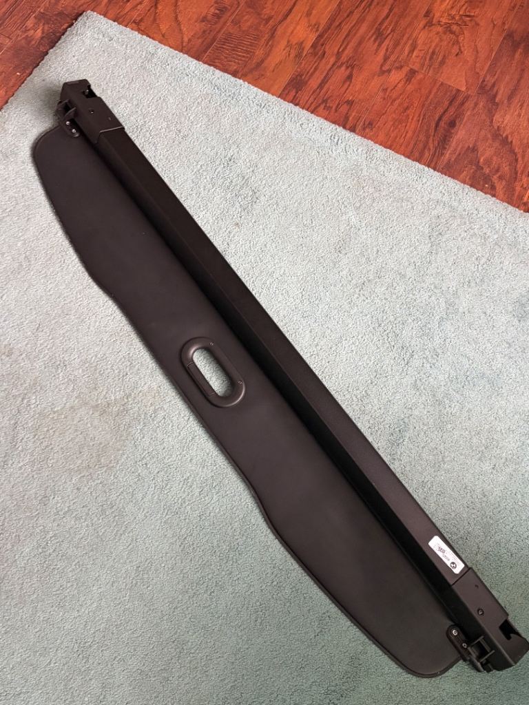 2018 mini clubman retractable parcel shelf 