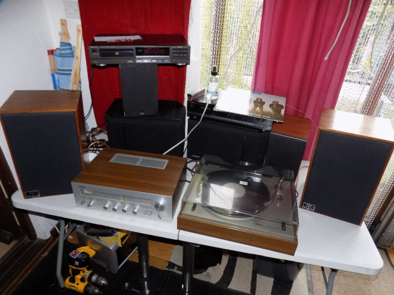 vintage Yamaha Natural Sound Stereo Receiver CR-200E & Am/fm Tuner Collectable Retro