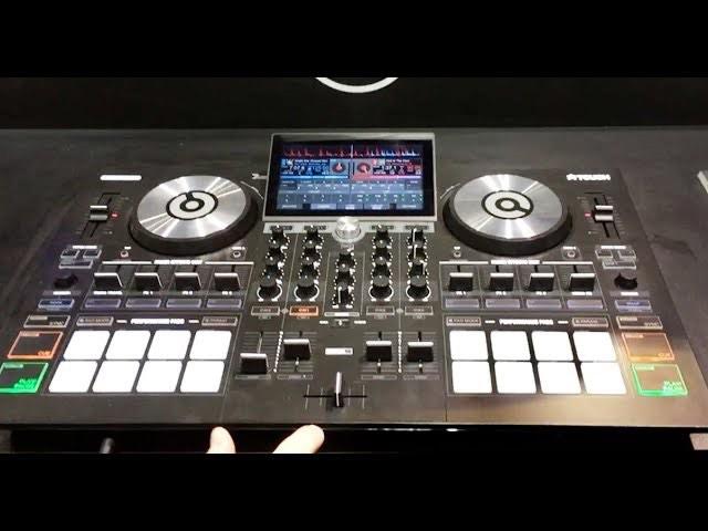 Reloop touch dj controller and laptop all setup