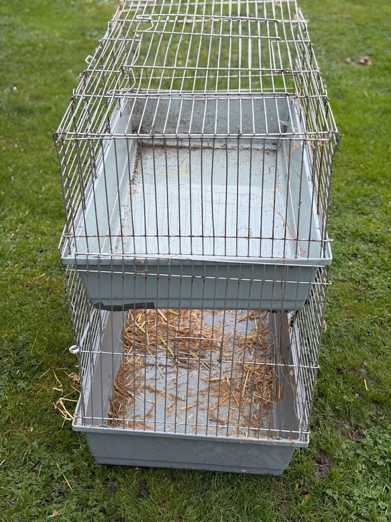 2 tier indoor cage small animal 