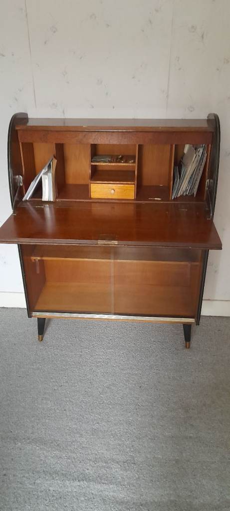 Vintage 1960s Bureau writing desk