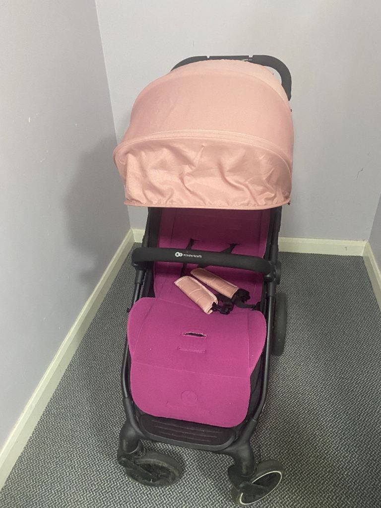 Kinderkraft Pushchair Stroller Pink - Good Condition