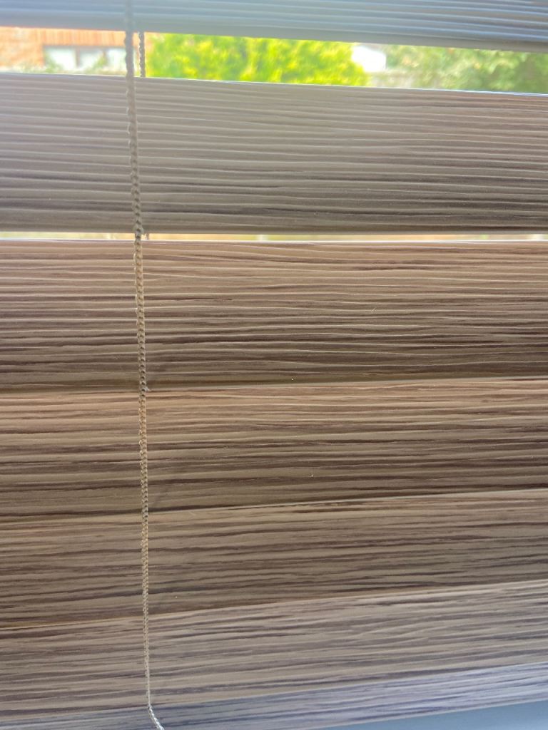 Fauxwood Metal Headrail Blinds (NEW)