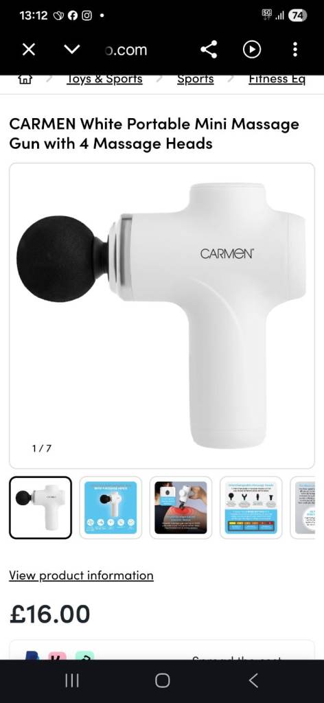 BRAND  NEW  MINI  MASSAGE GUN