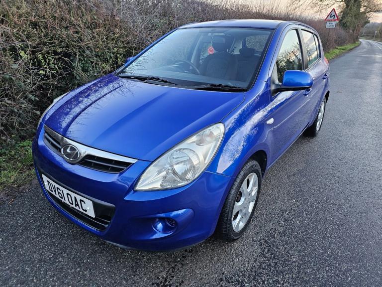 2011 Hyundai i20 1.2 Comfort 5dr HATCHBACK Petrol Manual